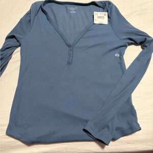 American Eagle ribbed long sleeve top